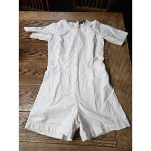 Ilana Kohn cream/Pink romper sz 2